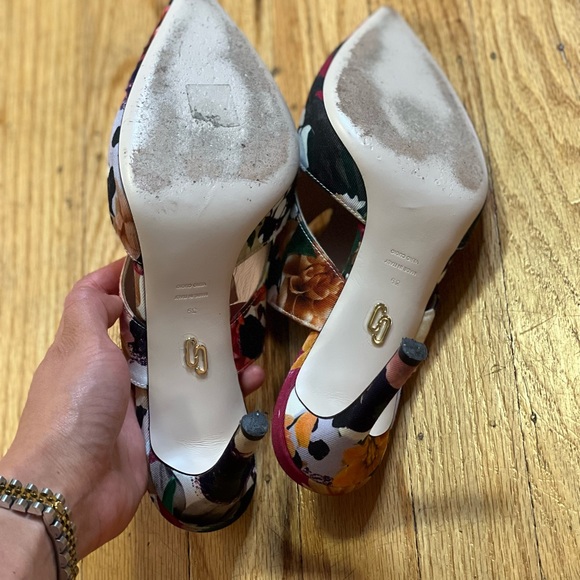 Cushnie Et Ochs Floral Mules - Picture 5 of 6